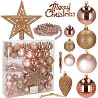 Набір ялинкових іграшок Springos d=4-6 см, h=6-20 см 51 шт CA0126