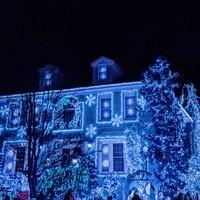 Гірлянда вулична (зовнішня) Springos 18 м 300 LED CL0327 Blue