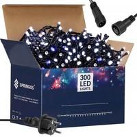 Гірлянда вулична (зовнішня) Springos 24 м 300 LED + Flash CL0329 Cold White