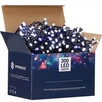 Гірлянда вулична (зовнішня) Springos 24 м 300 LED + Flash CL0329 Cold White