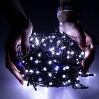 Гірлянда вулична (зовнішня) Springos 24 м 300 LED + Flash CL0329 Cold White