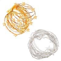 Гірлянда на батарейках Springos Stars Wire 1.9 м 20 LED CL0070 Warm White