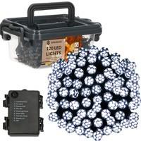 Гірлянда на батареях Springos 9 м 120 LED CL0175 Cold White