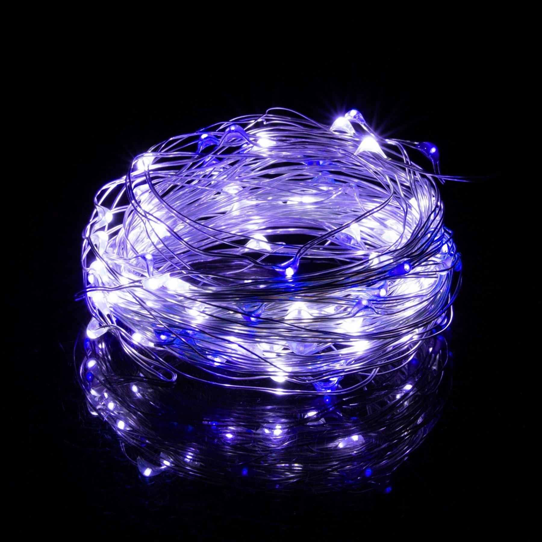 Гірлянда на батареях Springos 1.9 м 20 LED CL0010 Cold White/Blue