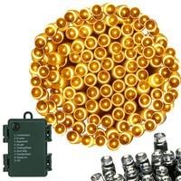 Гірлянда на батарейках Springos 10 м 100 LED CL4030 Warm White