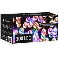 Гірлянда на батарейках Springos 10 м 100 LED CL4032 Mix