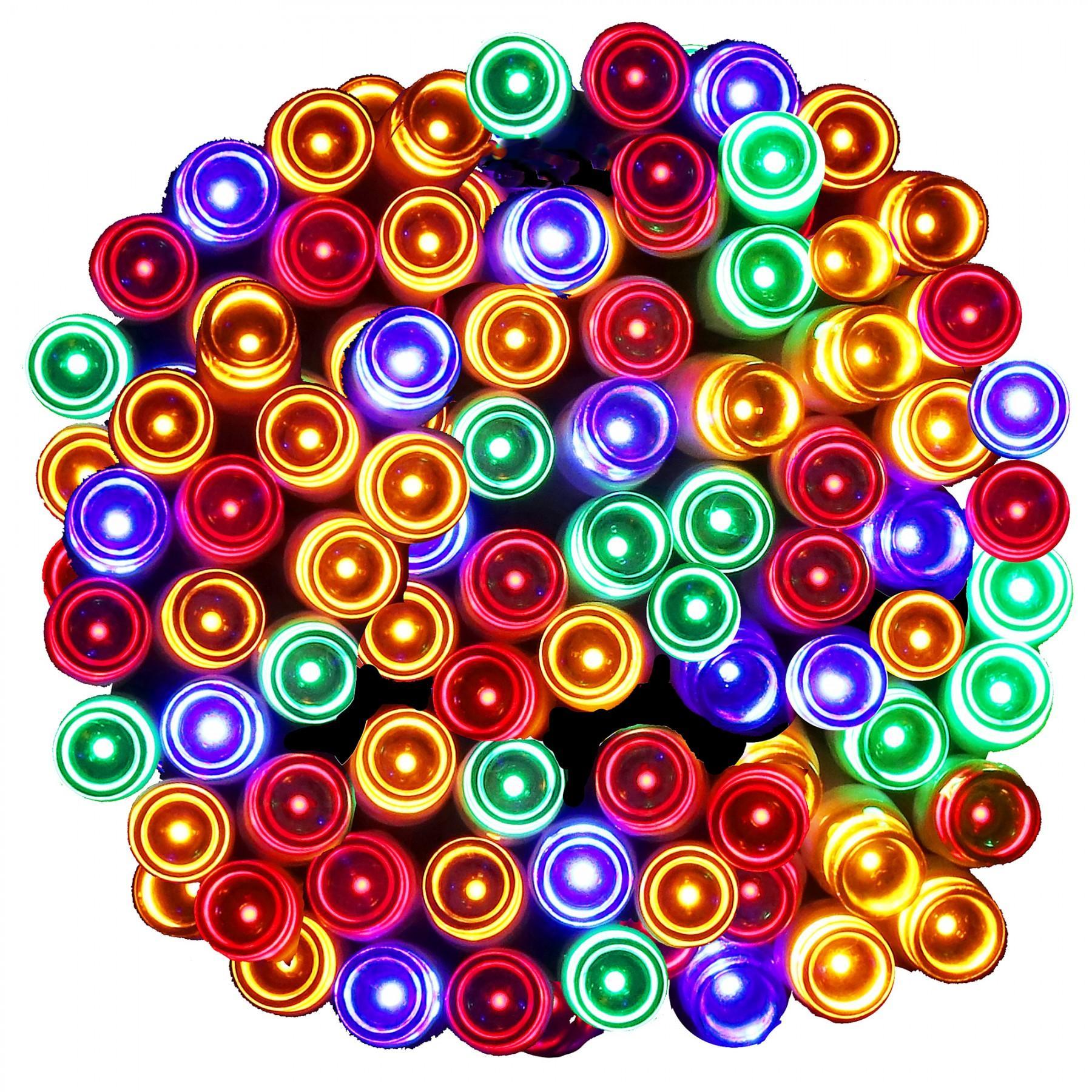 Гірлянда на батарейках Springos 10 м 100 LED CL4032 Mix