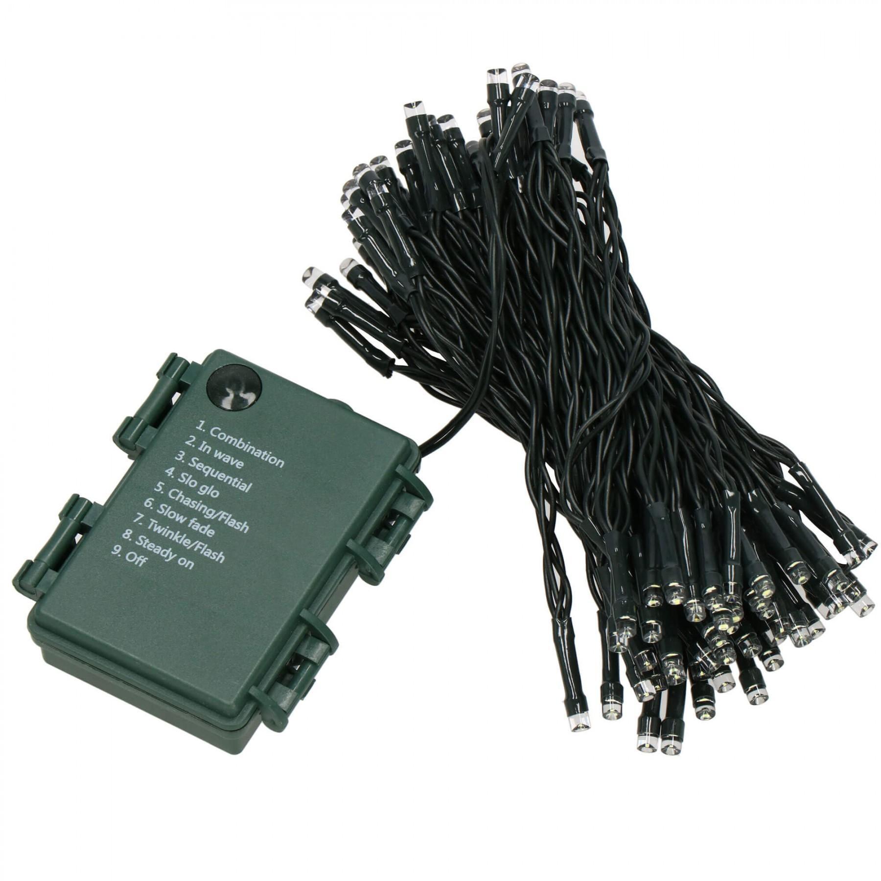 Гірлянда на батарейках Springos 10 м 100 LED CL4032 Mix