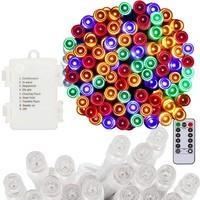 Гірлянда на батарейках Springos 10 м 100 LED Pilot CL4036 Mix