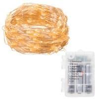 Гірлянда на батарейках Springos 4.9 м 50 LED Pilot CL0105 Warm White