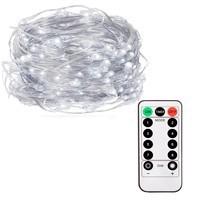 Гірлянда на батарейках Springos 4.9 м 50 LED Pilot CL0106 Cold White