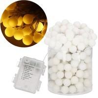 Гірлянда у вигляді лампочок на батарейках Springos 11.2 м 80 LED Pilot CL0178 Warm White