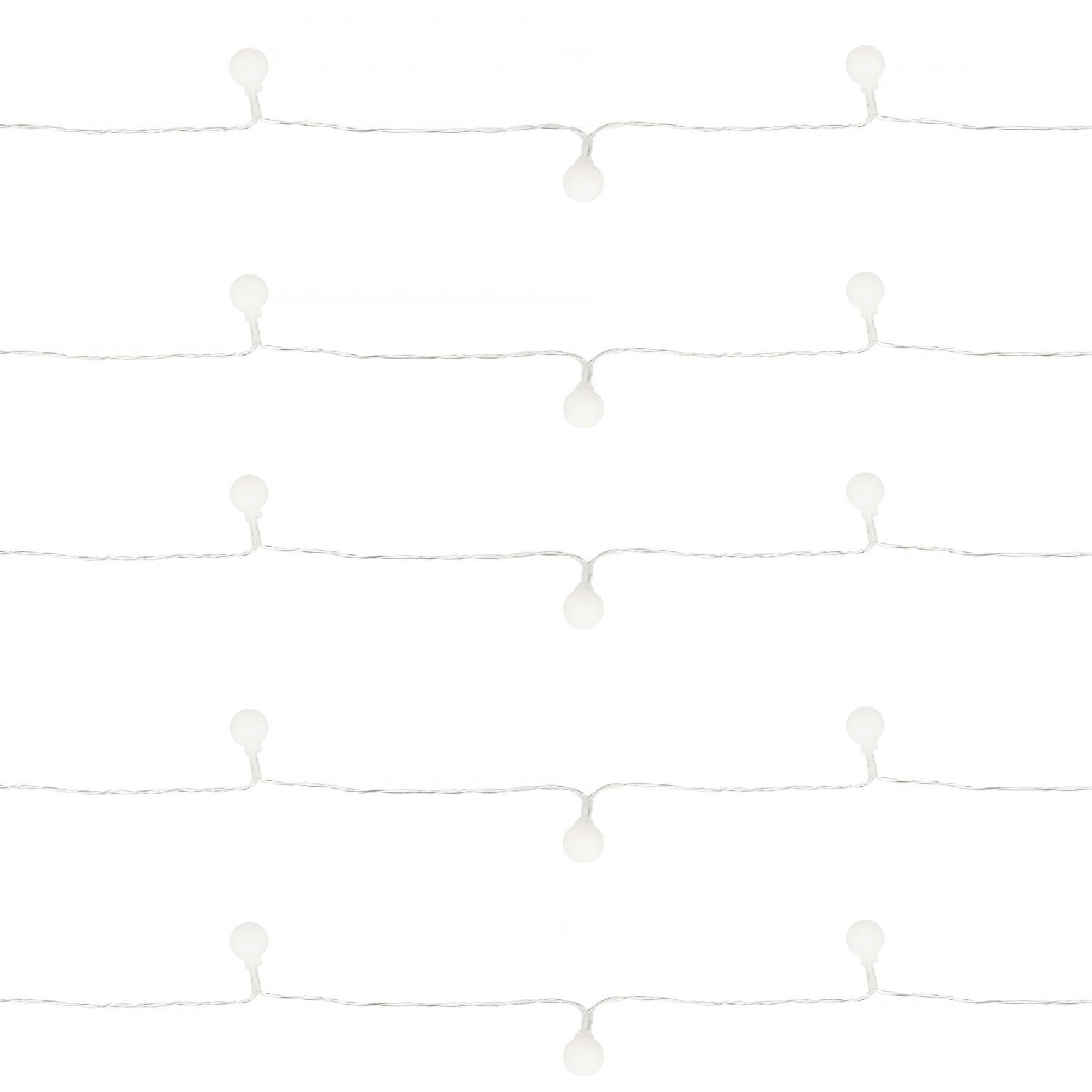 Гірлянда у вигляді лампочок на батарейках Springos 11.2 м 80 LED Pilot CL0178 Warm White