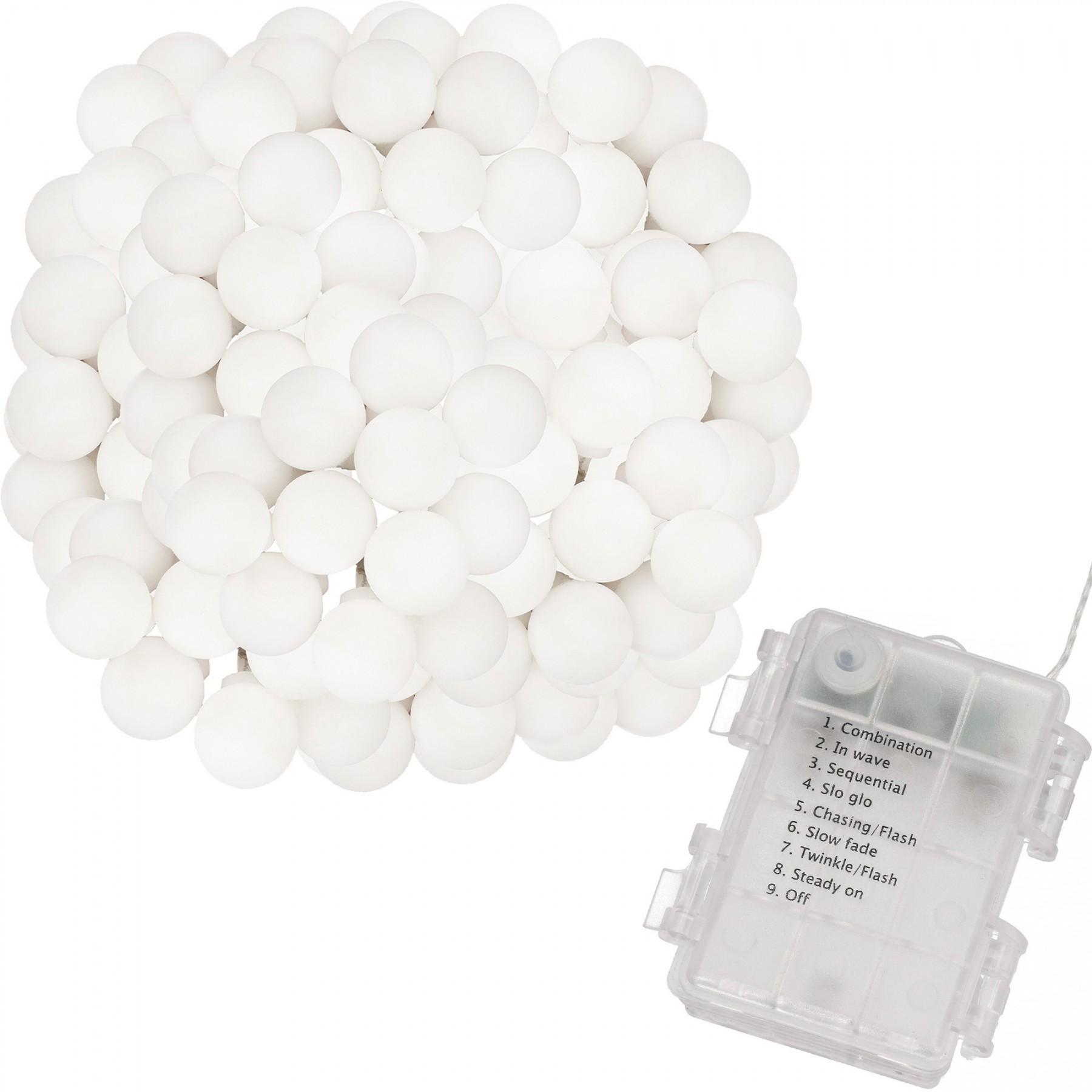 Гірлянда у вигляді лампочок на батарейках Springos 11.2 м 80 LED Pilot CL0178 Warm White