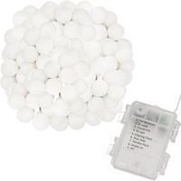 Гірлянда у вигляді лампочок на батарейках Springos 11.2 м 80 LED Pilot CL0178 Warm White