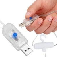 Гірлянда водоспад (штора) Springos 3 x 3 м 300 LED Pilot USB CL4022 Warm White