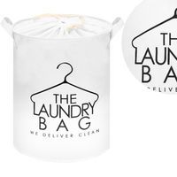 Кошик для прання Springos 43 л текстильний для білизни та одягу HA0116