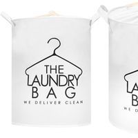 Кошик для прання Springos 43 л текстильний для білизни та одягу HA0116