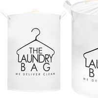 Кошик для прання Springos 43 л текстильний для білизни та одягу HA0116