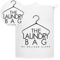 Кошик для прання Springos 43 л текстильний для білизни та одягу HA0116