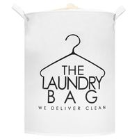 Кошик для прання Springos 43 л текстильний для білизни та одягу HA0116