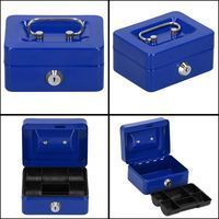 Кешбокс Springos 12.5 x 9.5 x 6.5 см для зберігання грошей та цінностей HA5037