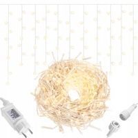 Гірлянда бахрома вулична (зовнішня) Springos 12 м 300 LED CL301 Warm White