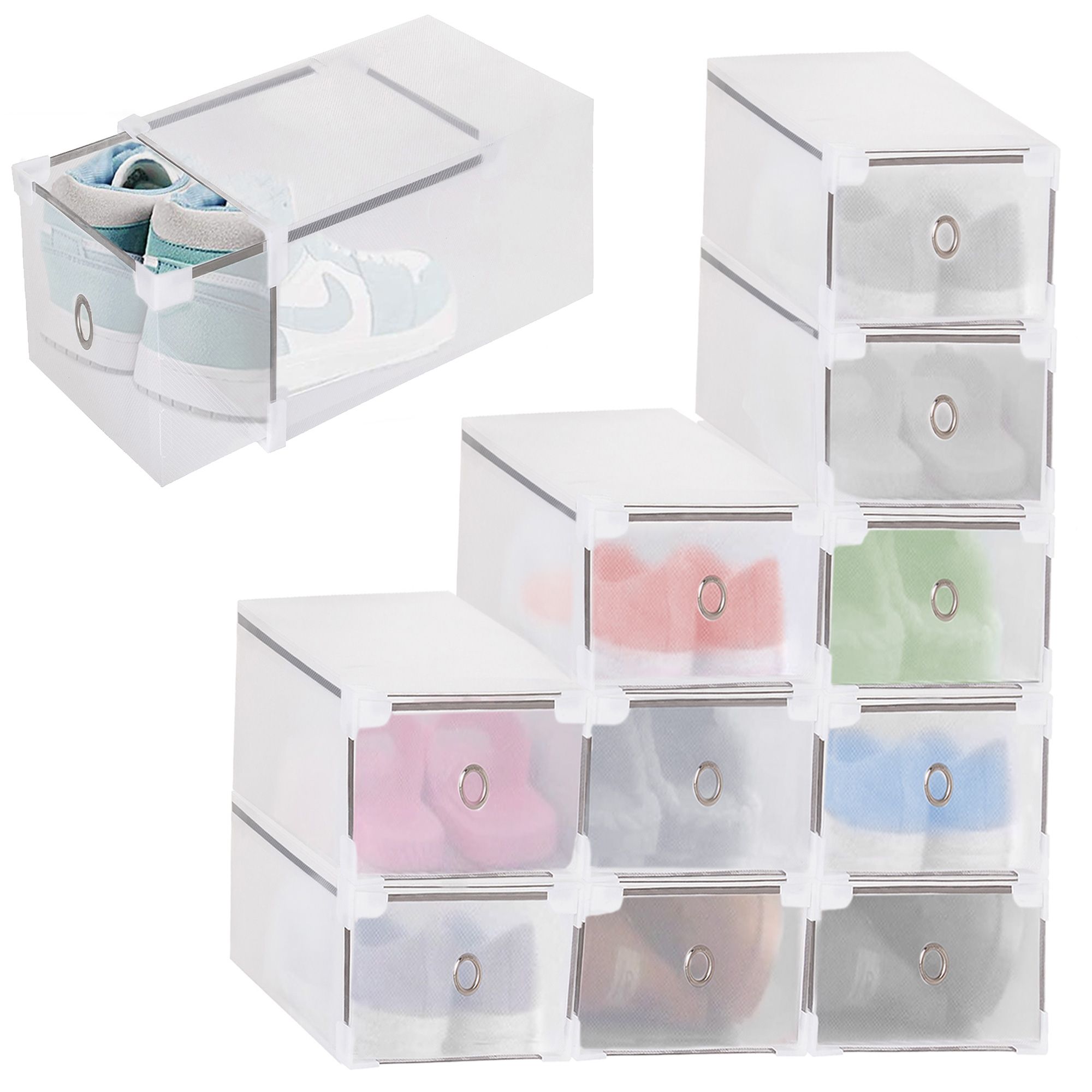 Органайзер (коробка) для взуття 28 x 18 x 18 см Springos HA3002