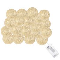Гірлянда на батарейках Springos Cotton Balls 4 м 20 LED CL0037 Warm White