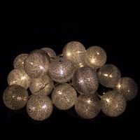 Гірлянда на батарейках Springos Cotton Balls 4 м 20 LED CL0038 Warm White