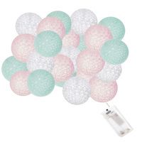 Гірлянда на батарейках Springos Cotton Balls 4 м 20 LED CL0040 Warm White