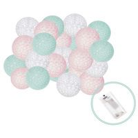 Гірлянда на батарейках Springos Cotton Balls 4 м 20 LED CL0040 Warm White