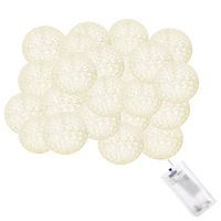 Гірлянда на батарейках Springos Cotton Balls 4 м 20 LED CL0042 Warm White