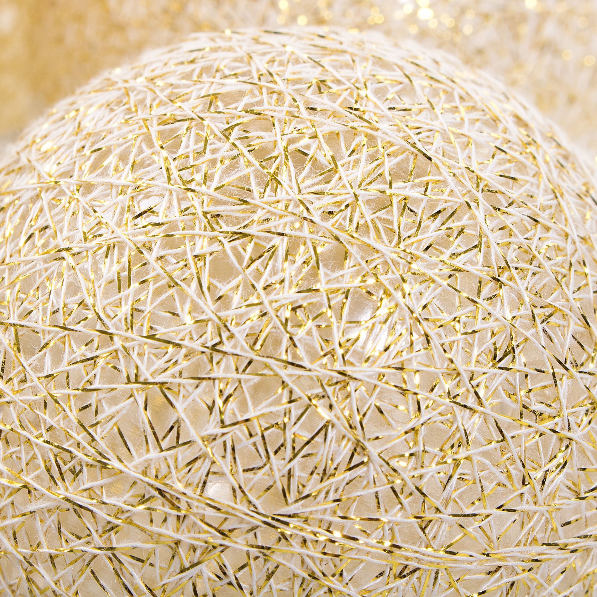 Гірлянда на батарейках Springos Cotton Balls 6 м 30 LED CL0050 Warm White