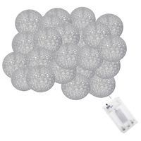 Гірлянда на батарейках Springos Cotton Balls 6 м 30 LED CL0051 Warm White