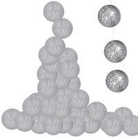 Гірлянда на батарейках Springos Cotton Balls 6 м 30 LED CL0051 Warm White