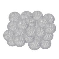 Гірлянда на батарейках Springos Cotton Balls 6 м 30 LED CL0051 Warm White