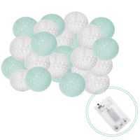 Гірлянда на батарейках Springos Cotton Balls 6 м 30 LED CL0052 Warm White