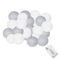 Гірлянда на батарейках Springos Cotton Balls 6 м 30 LED CL0053 Warm White