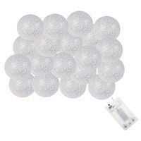 Гірлянда на батарейках Springos Cotton Balls 6 м 30 LED CL0056 Warm White