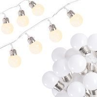 Гірлянда у вигляді лампочок на батарейках Springos 4 м 20 LED CL0074 Warm White