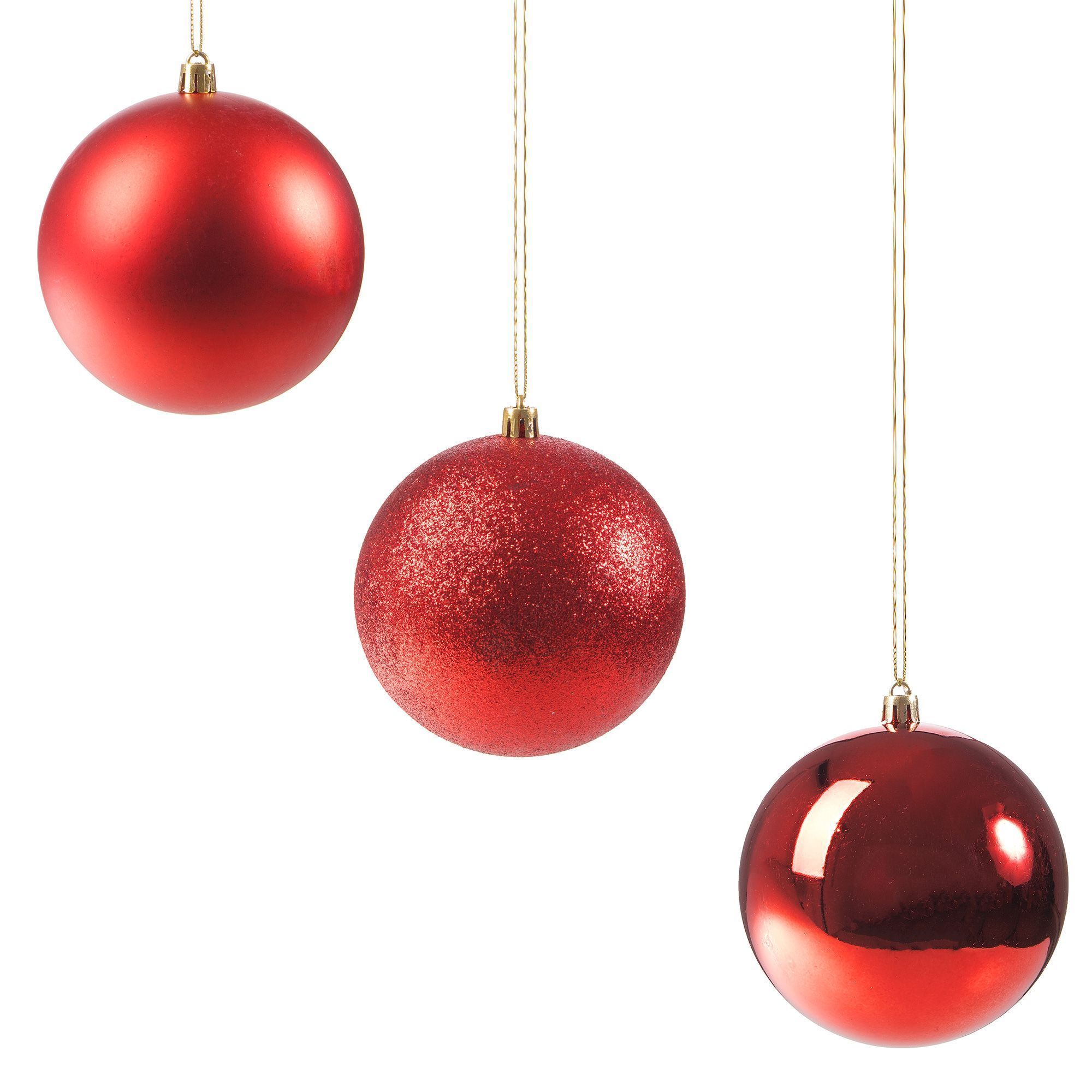 Набір ялинкових куль Springos d=10 см 6 шт CA0090