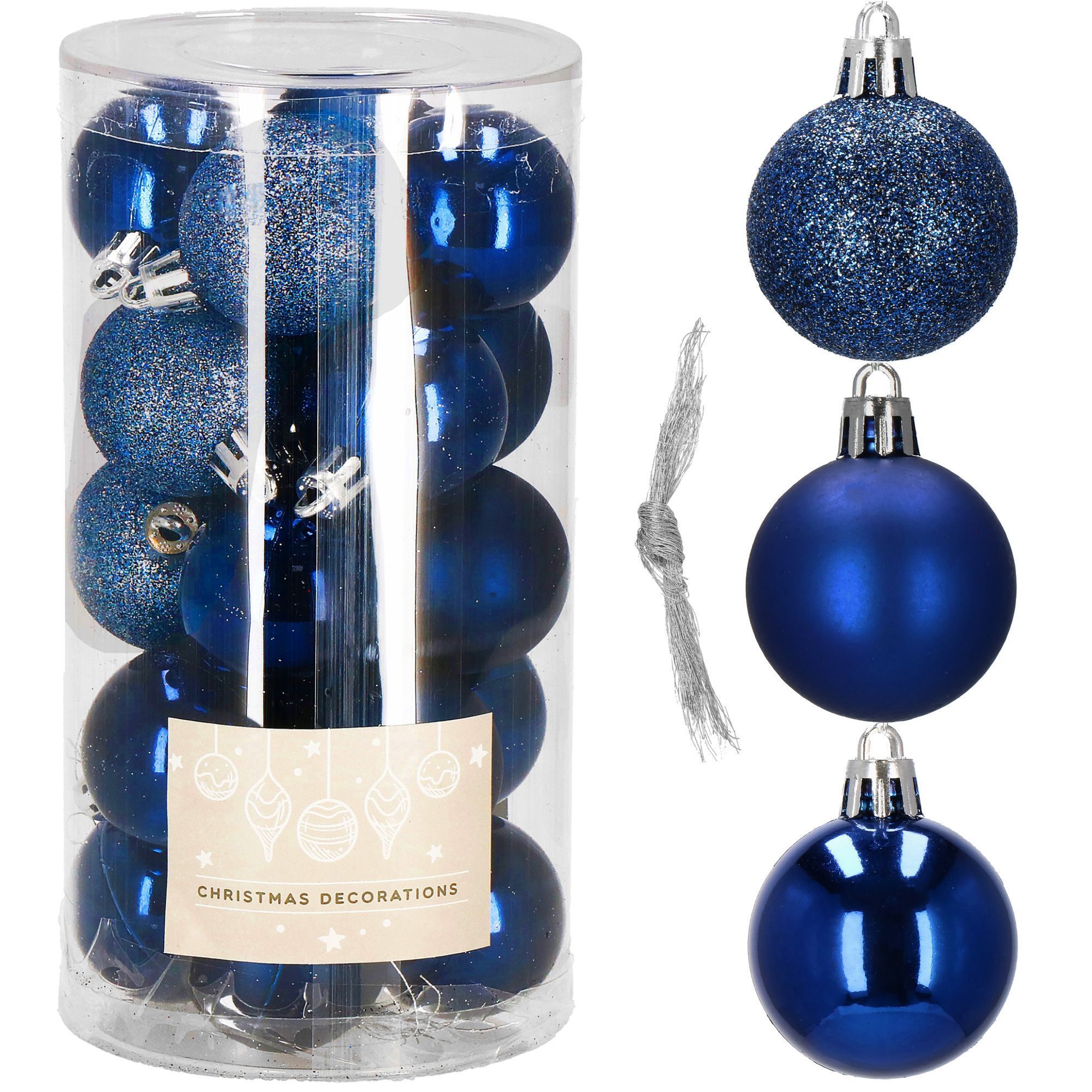 Набір ялинкових куль Springos d=4 см 20 шт CA0100