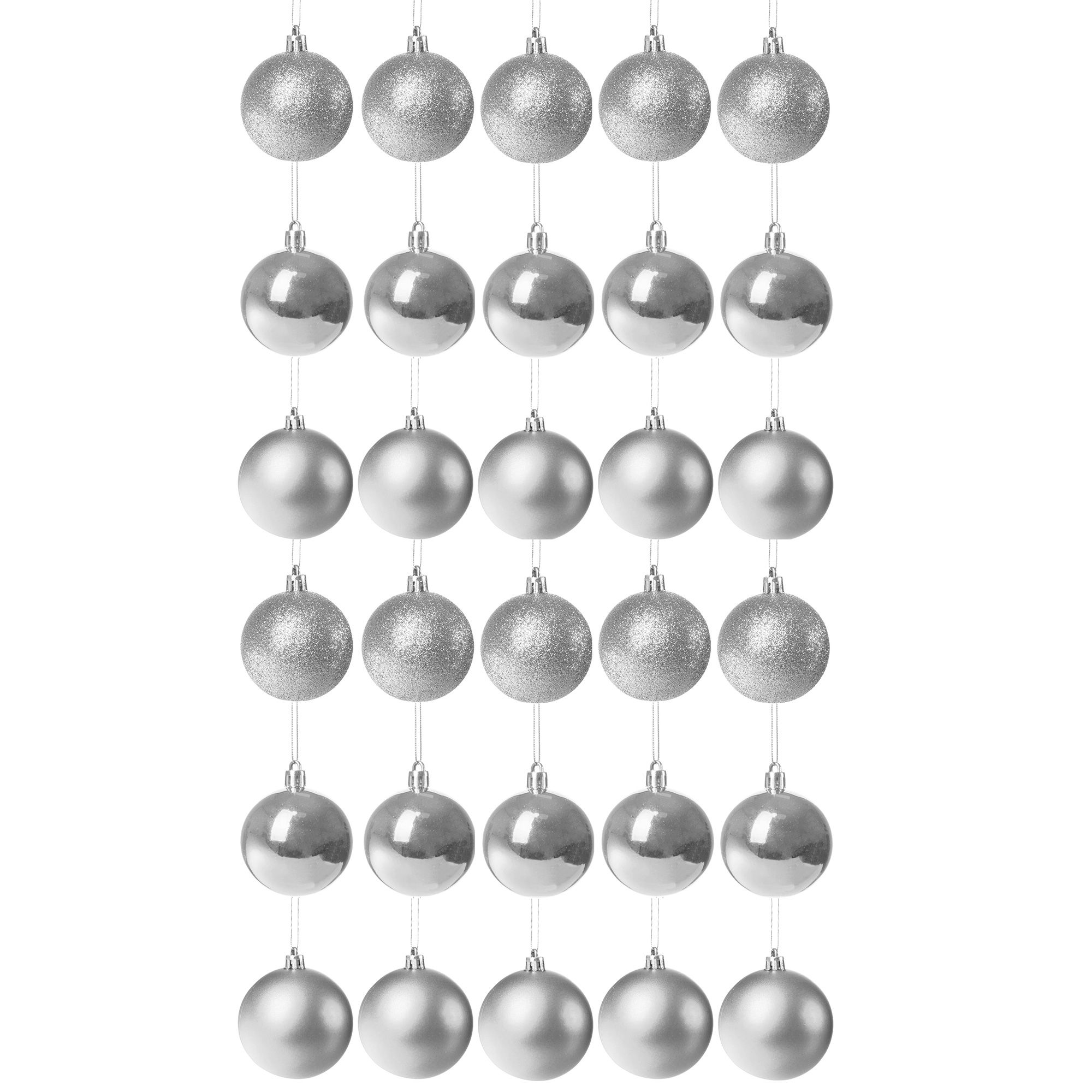 Набір ялинкових куль Springos d=6 см 30 шт CA0007