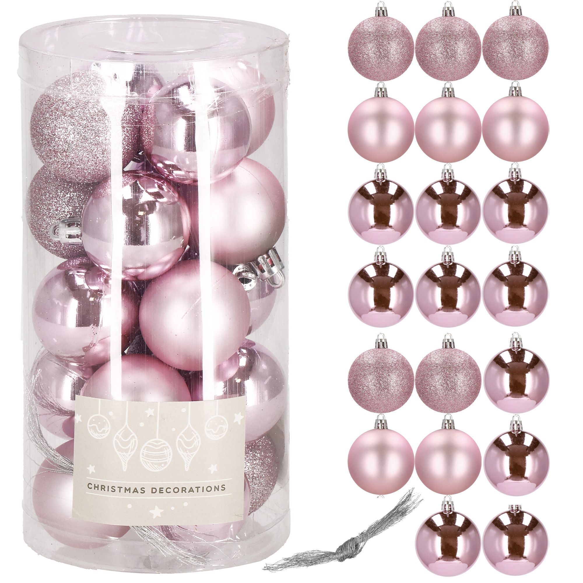 Набір ялинкових куль Springos d=4 см 20 шт CA0098