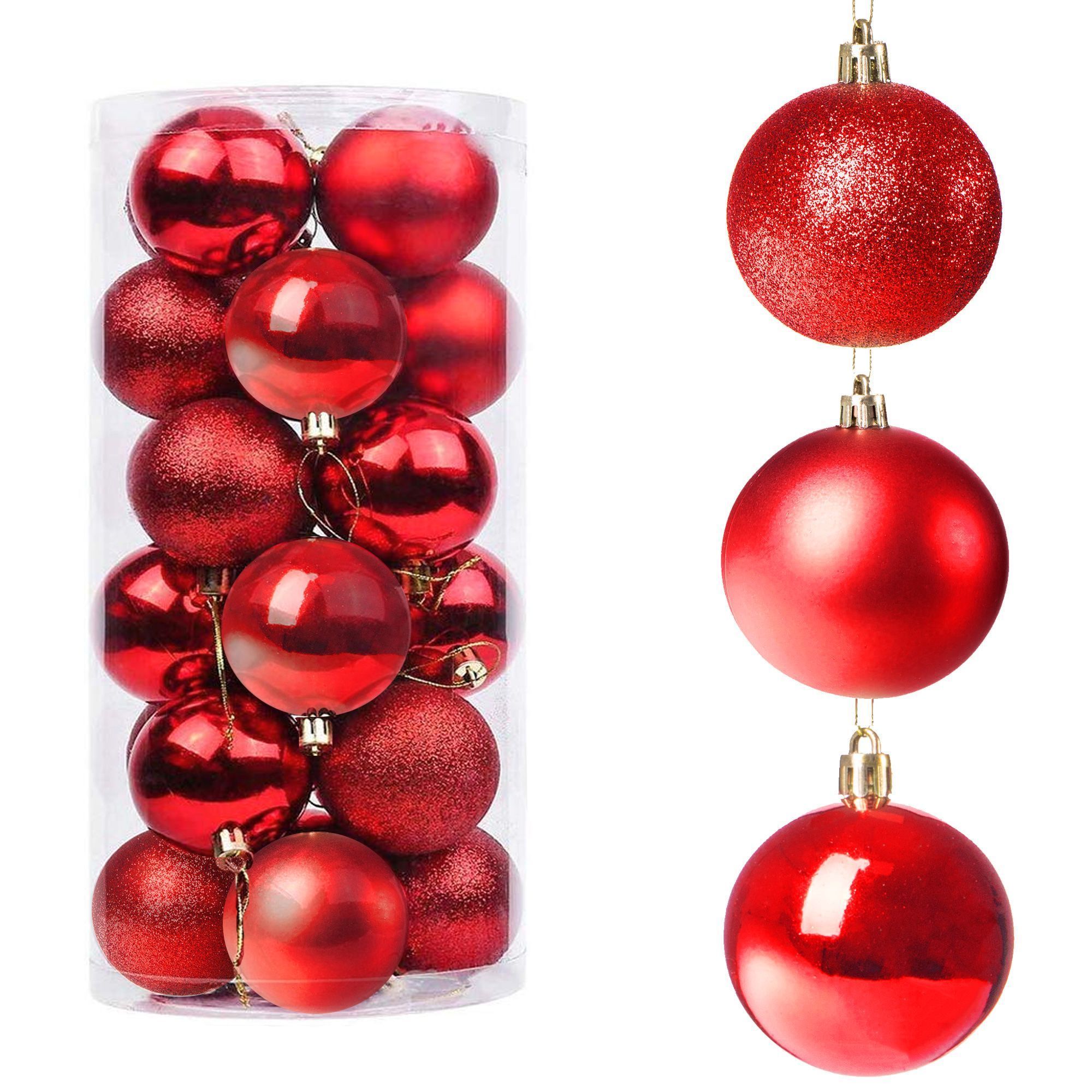 Набір ялинкових куль Springos d=6 см 30 шт CA0006