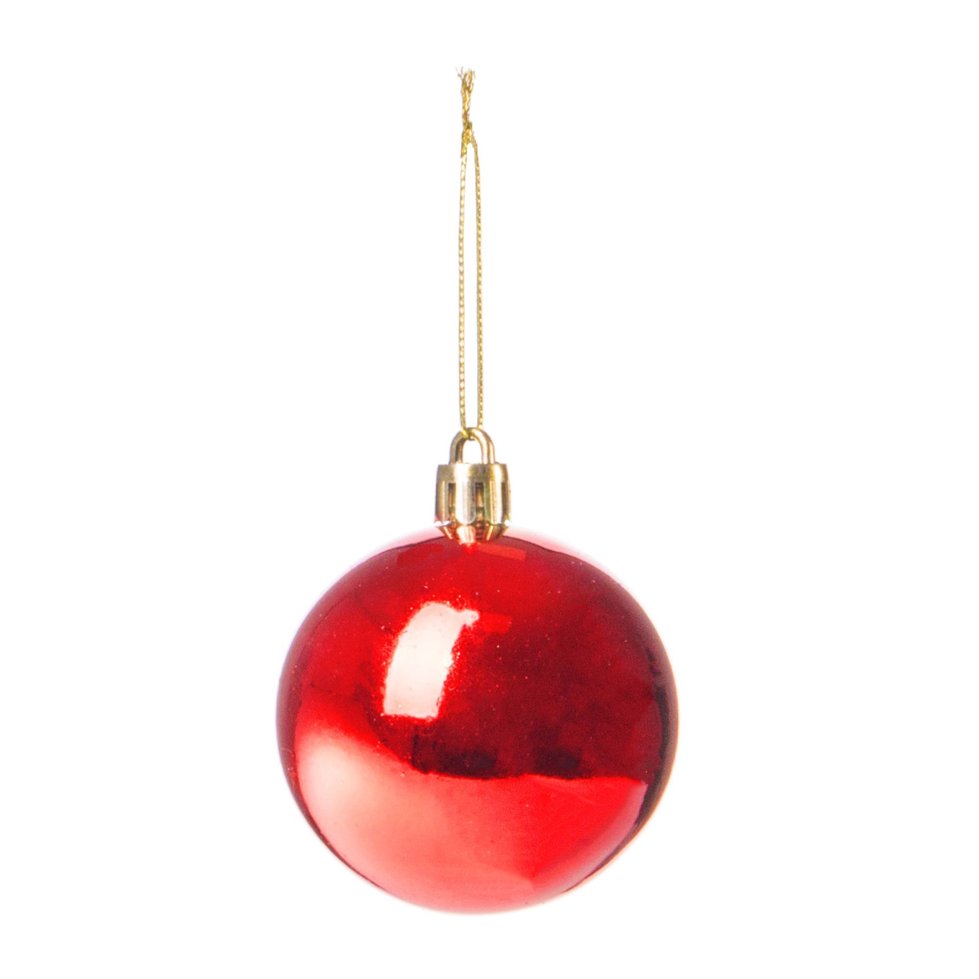 Набір ялинкових куль Springos d=6 см 30 шт CA0006