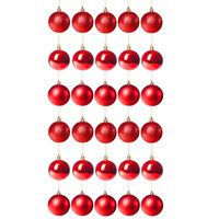 Набір ялинкових куль Springos d=6 см 30 шт CA0006