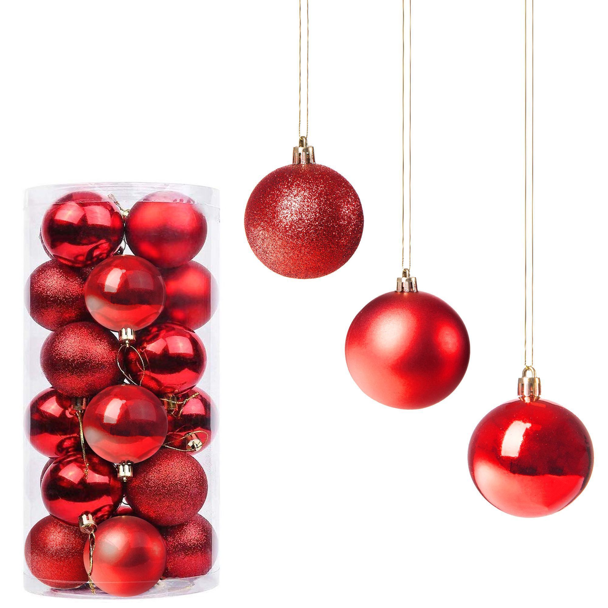 Набір ялинкових куль Springos d=6 см 30 шт CA0006