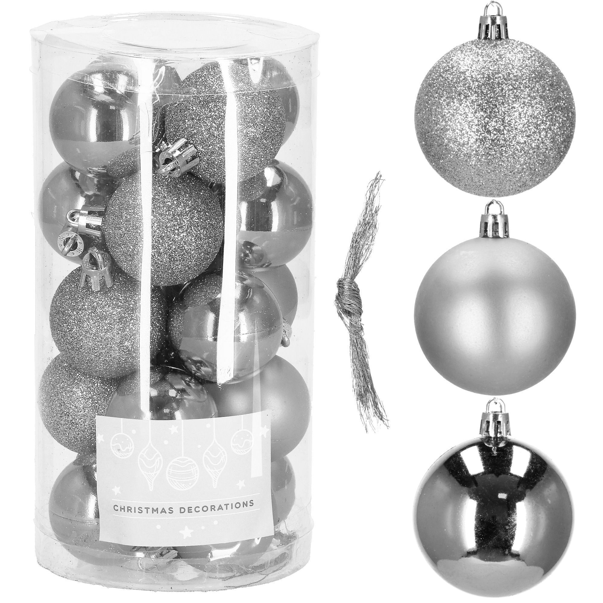 Набір ялинкових куль Springos d=4 см 20 шт CA0095